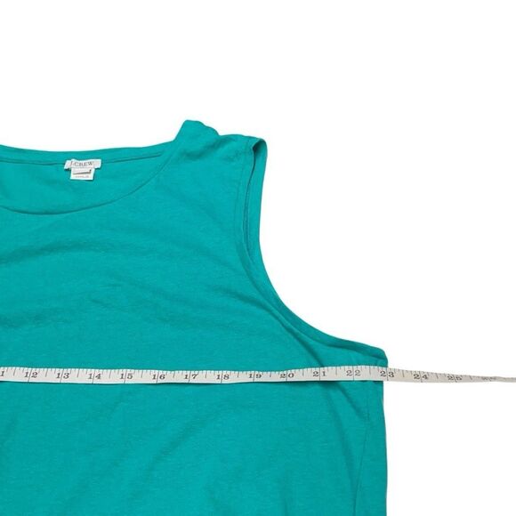 J Crew Turquoise Tie Knot Tank N0467 - Picture 4 of 7
